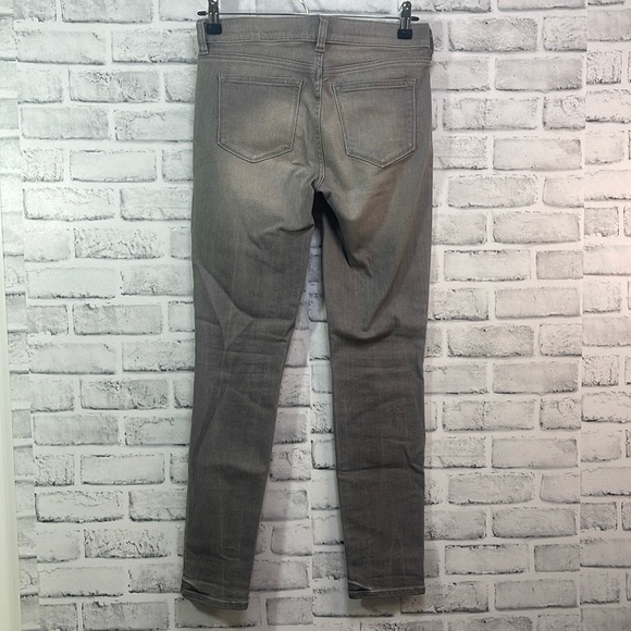 J.Crew Skinny Mid-Rise Style F4484 Gray Wash Jeans 25 - Picture 3 of 7